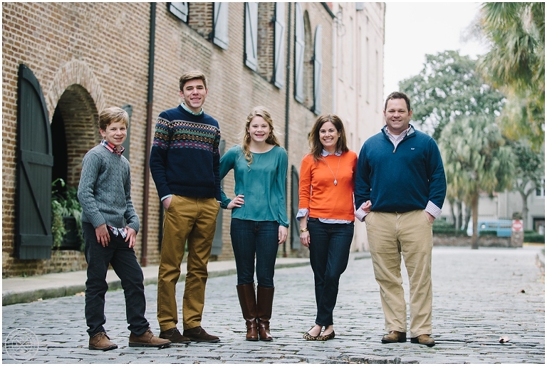 Family of 5 in Charleston, South Carolina Family, High School kids in Charleston, Christian family, Downtown Charleston family session! Photo by Aaron Nicholas Photography, destination wedding photographer based in Charleston, South Carolina