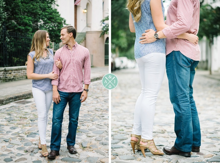 CHAD + KIRA – A DOWNTOWN CHARLESTON ENGAGEMENT SESSION » Aaron