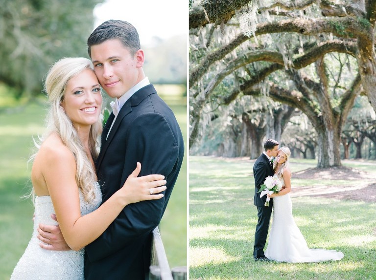 Intimate Boone Hall Wedding by Aaron & Jillian - Southern Weddings