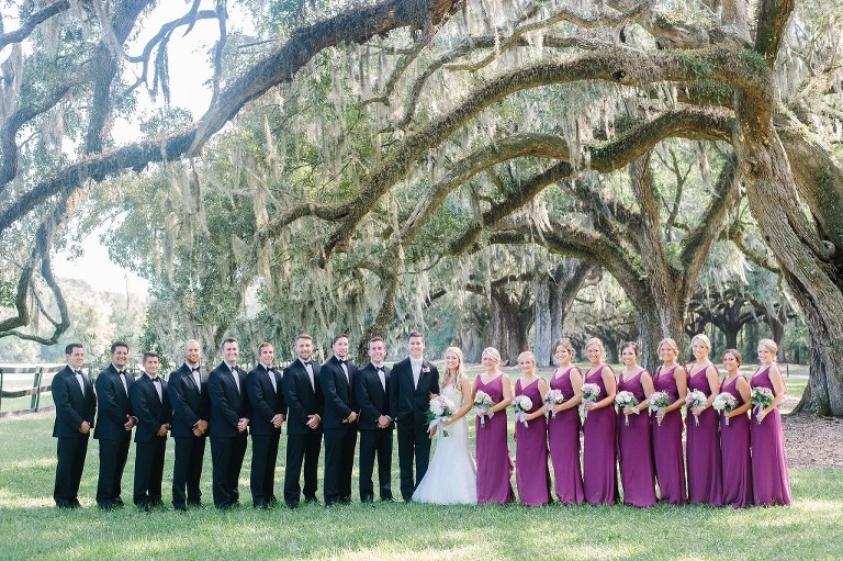 Intimate Boone Hall Wedding by Aaron & Jillian - Southern Weddings