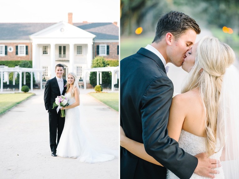 Intimate Boone Hall Wedding by Aaron & Jillian - Southern Weddings