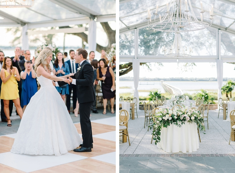 Christina + Matt's Blue-Hued Summer Wedding (Lowndes Grove), Charleston  Wedding Venues